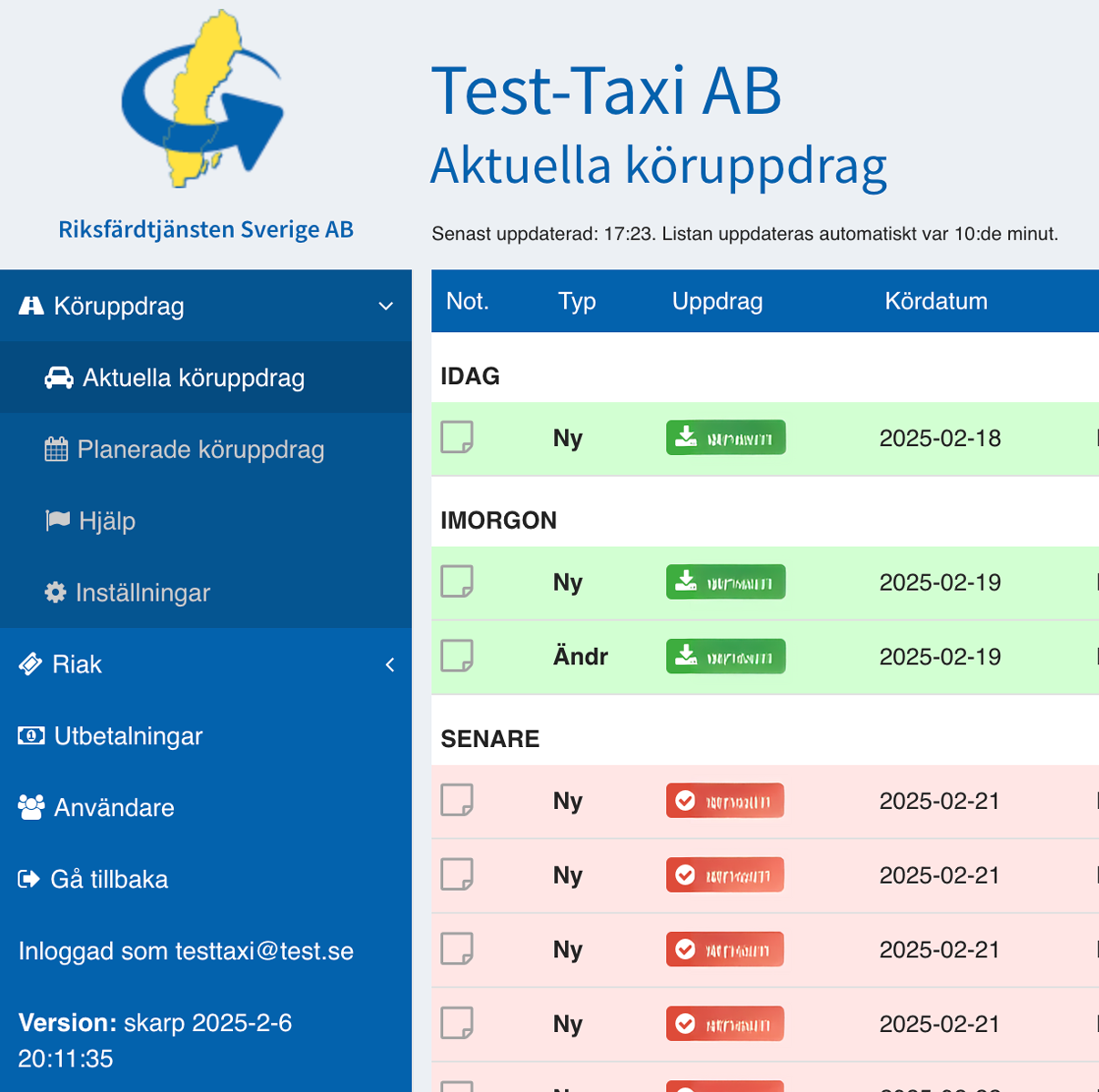 Taxiportalen-inloggning Taxiportalen-inloggning